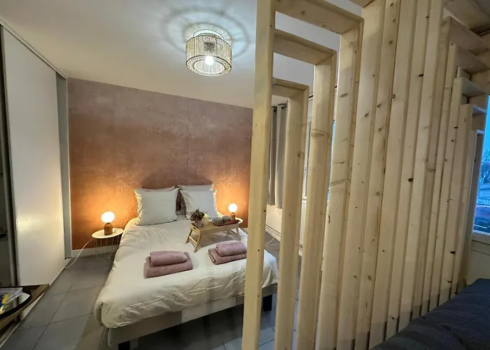 Appartement Lerelaisdodile - Cosy - Proche Metro - Parking Gratuit - Mons-en-barœul Mons-en-Baroeul